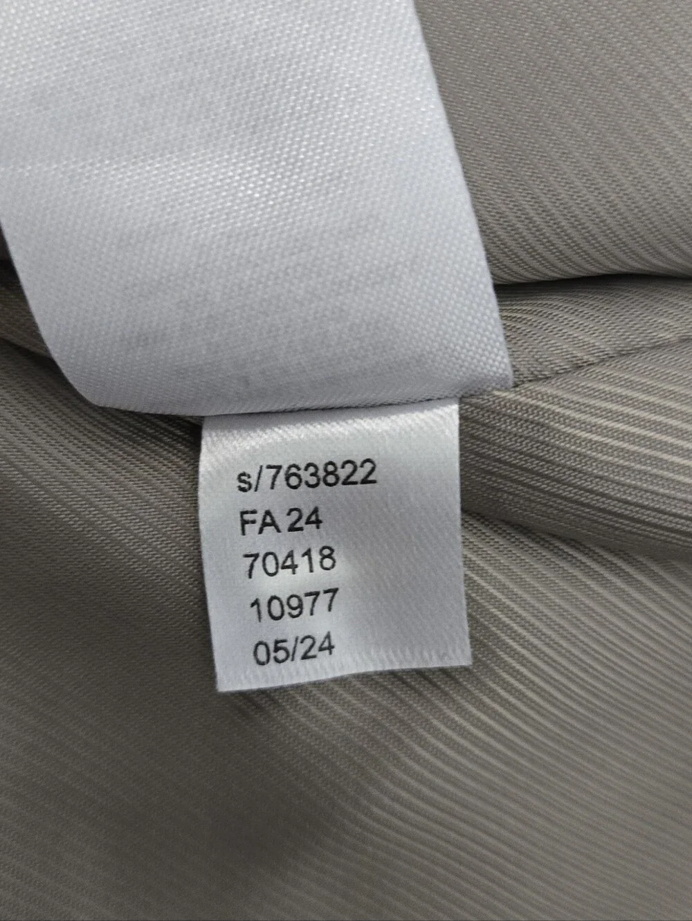 Loft Versa Womens Light Gray Pinstripe Double-Breasted Blazer